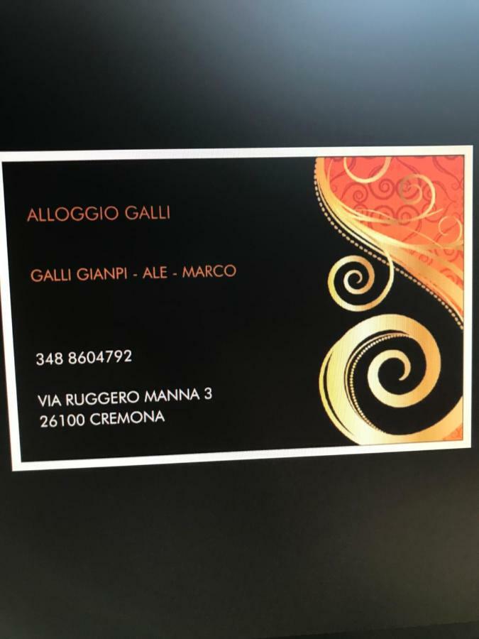 Alloggio Galli Кремона Екстериор снимка